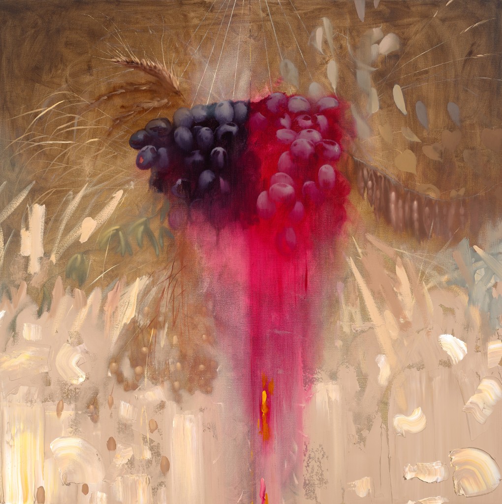 Christopher Kettle: Festoon-II-(grapes-and-dried-flora)
