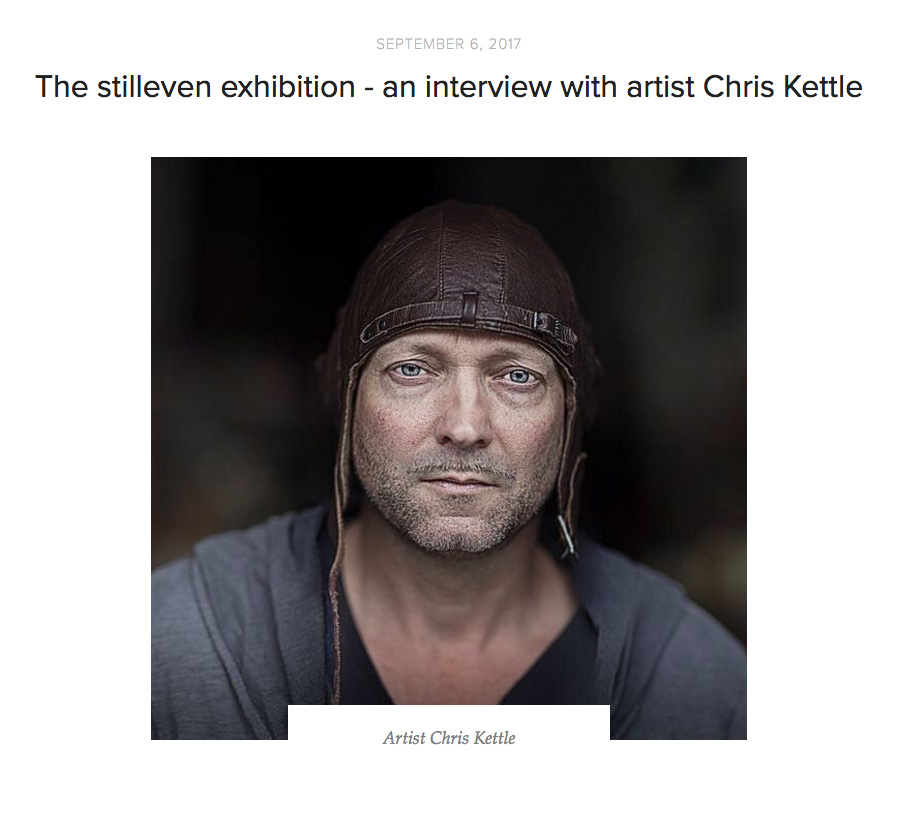 Stilleven exhibition interview with artist Chris Kettle